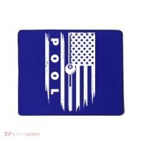 American Flag Billiards Pool Player Billiard Gift Mousepad thumb 0