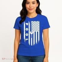 American Flag Billiards Pool Player Billiard Gift Women's T-Shirt thumb 4