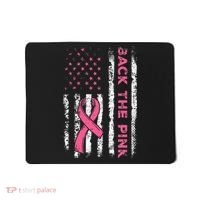 American Flag Back The Breast Cancer Awareness Mousepad thumb 0