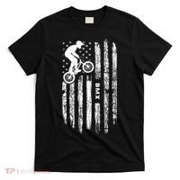 American Flag BMX Clothing BMX Rider Vintage BMX T-Shirt thumb 0