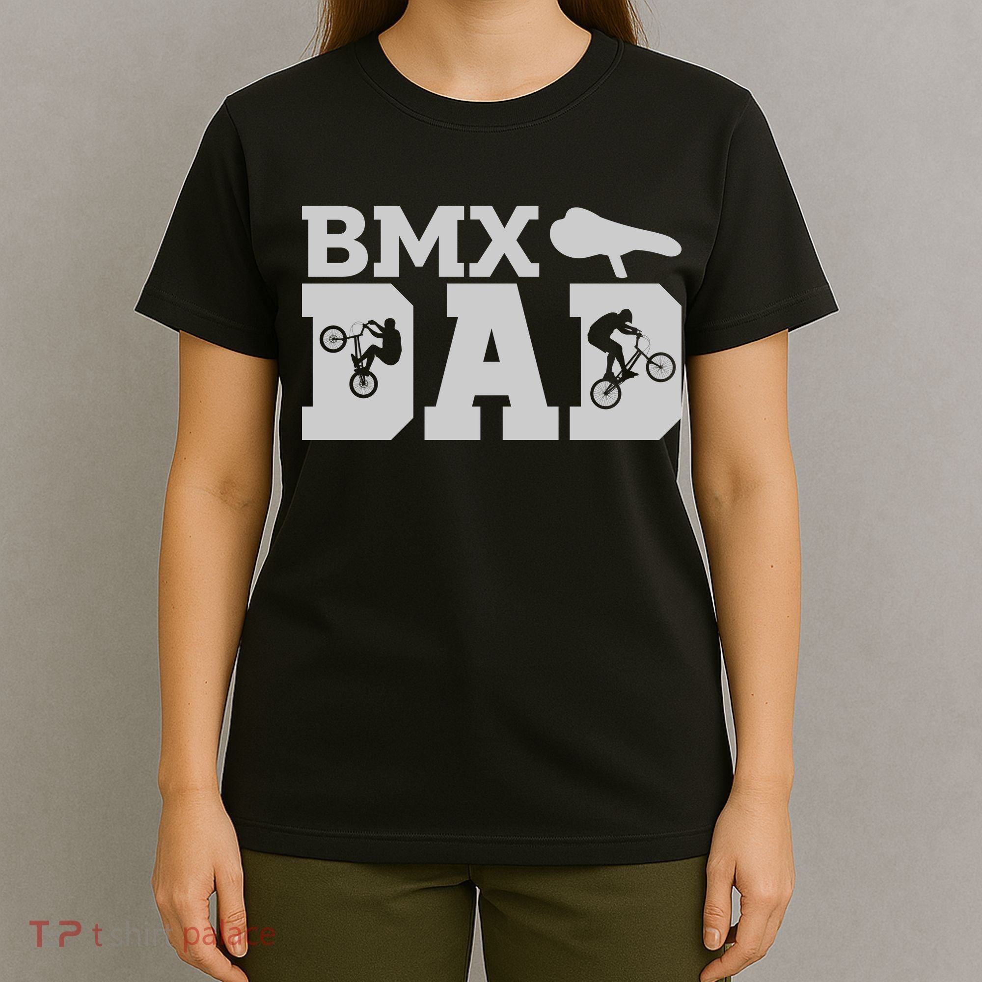 American Flag BMX Clothing BMX Rider Vintage BMX Gift Cycling T-Shirt