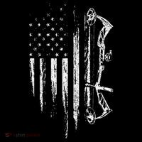 American Flag Bowhunting Bow Archery Bucket Hat thumb 4