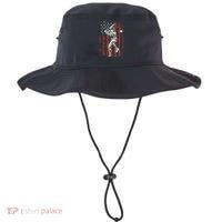 American Flag Baseball Team Bucket Hat thumb 0