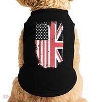 American Flag & British Flag Usa Uk Stars Stripes Union Jack Doggie Tank thumb 0