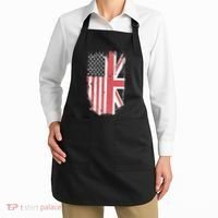 American Flag & British Flag Usa Uk Stars Stripes Union Jack Apron thumb 2