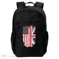 American Flag & British Flag Usa Uk Stars Stripes Union Jack Backpack thumb 0