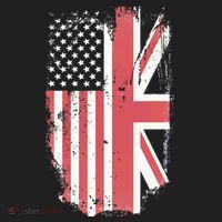 American Flag & British Flag Usa Uk Stars Stripes Union Jack Beanie thumb 2