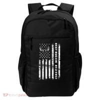 American Flag Best Buckin Dad Ever Gift Deer Hunter Gift Backpack thumb 0