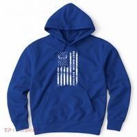 American Flag Best Buckin Dad Ever Gift Deer Hunter Gift Hoodie thumb 0