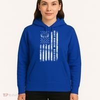 American Flag Best Buckin Dad Ever Gift Deer Hunter Gift Hoodie thumb 5