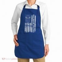American Flag Best Buckin Dad Ever Gift Deer Hunter Gift Apron thumb 2