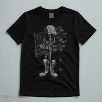 American Flag Battlefield Cross T-Shirt thumb 5