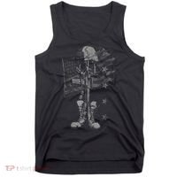 American Flag Battlefield Cross Tank Top thumb 0