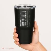 American Flag Billiard Stick Cute Table Game Funny USA Tumbler thumb 2