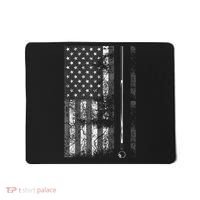 American Flag Billiard Stick Cute Table Game Funny USA Mousepad thumb 0
