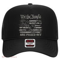 American Flag Bald Eagle We The People Are Pissed Off Hat thumb 0