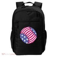 American Flag Baseball Lover Backpack thumb 0