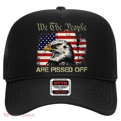 American Flag Bald Eagle We The People Are Pissed Off Hat