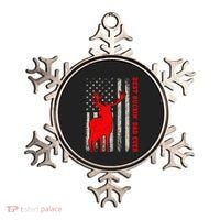 American Flag Best Buckin Dad Ever Deer Hunting Fathers Day Gift Ornament thumb 0