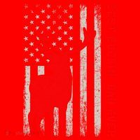 American Flag Best Buckin Dad Ever Deer Hunting Fathers Day Gift Santa Hat thumb 1