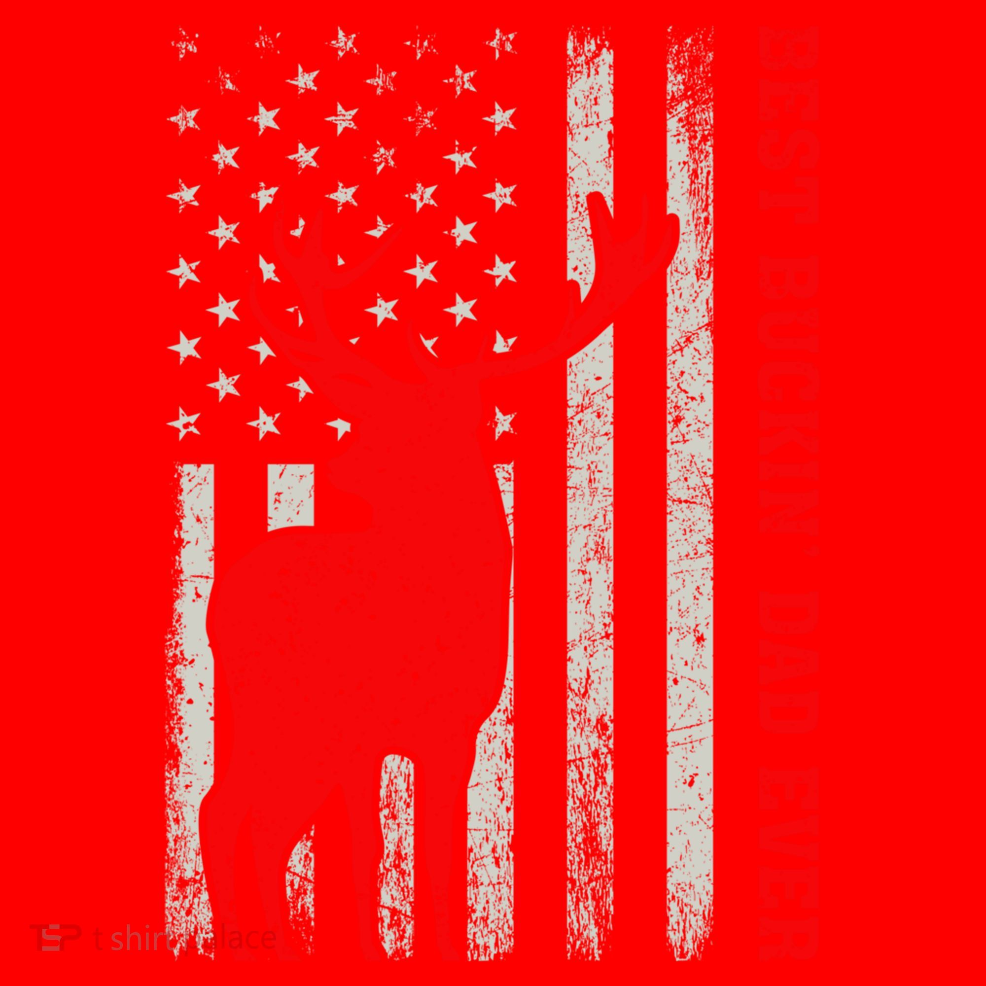 American Flag Best Buckin Dad Ever Deer Hunting Fathers Day Gift Santa Hat