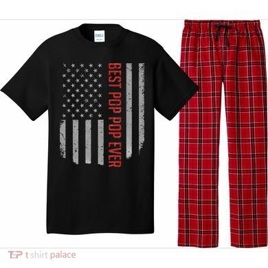 American Flag Best Pop Pop Ever Father's day Pajama Set