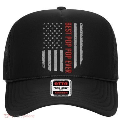American Flag Best Pop Pop Ever Father's day Hat
