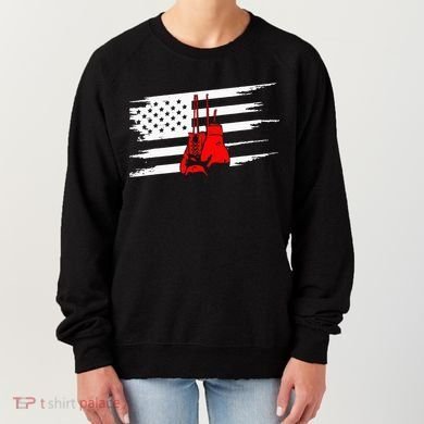 American Flag Boxing Apparel Boxing Women's Sweatshirt