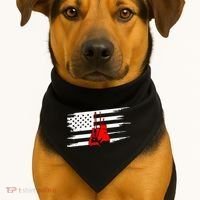 American Flag Boxing Apparel Boxing USA-Made Doggie Bandana thumb 1