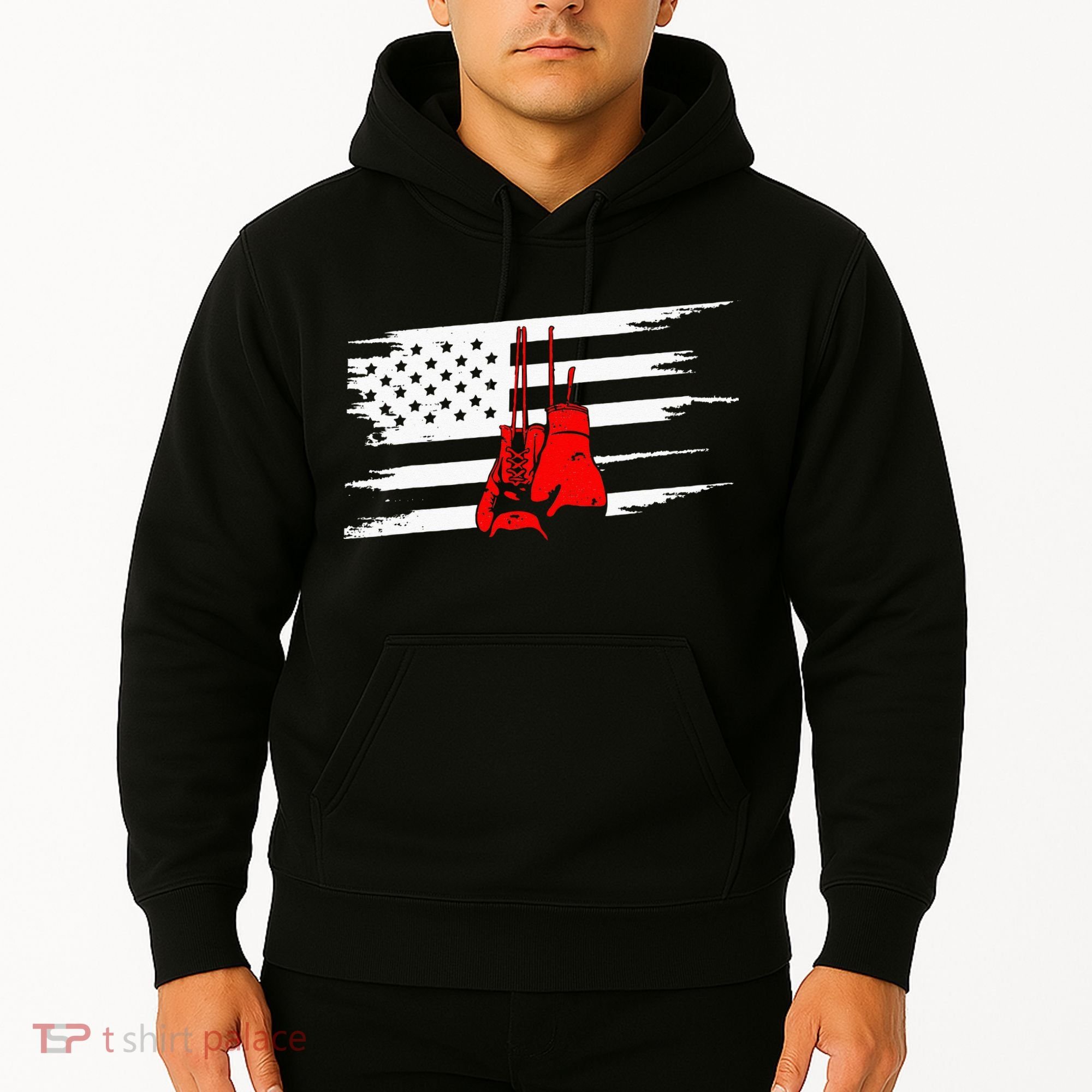 American Flag Boxing Apparel Boxing Hoodie