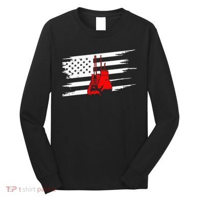 American Flag Boxing Apparel Boxing Long Sleeve Shirt