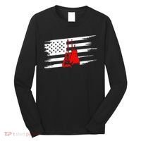 American Flag Boxing Apparel Boxing Long Sleeve Shirt thumb 0