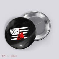 American Flag Boxing Apparel Boxing Button thumb 0