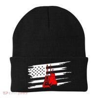 American Flag Boxing Apparel Boxing Beanie thumb 0