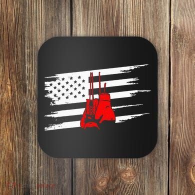 American Flag Boxing Apparel Boxing Coaster