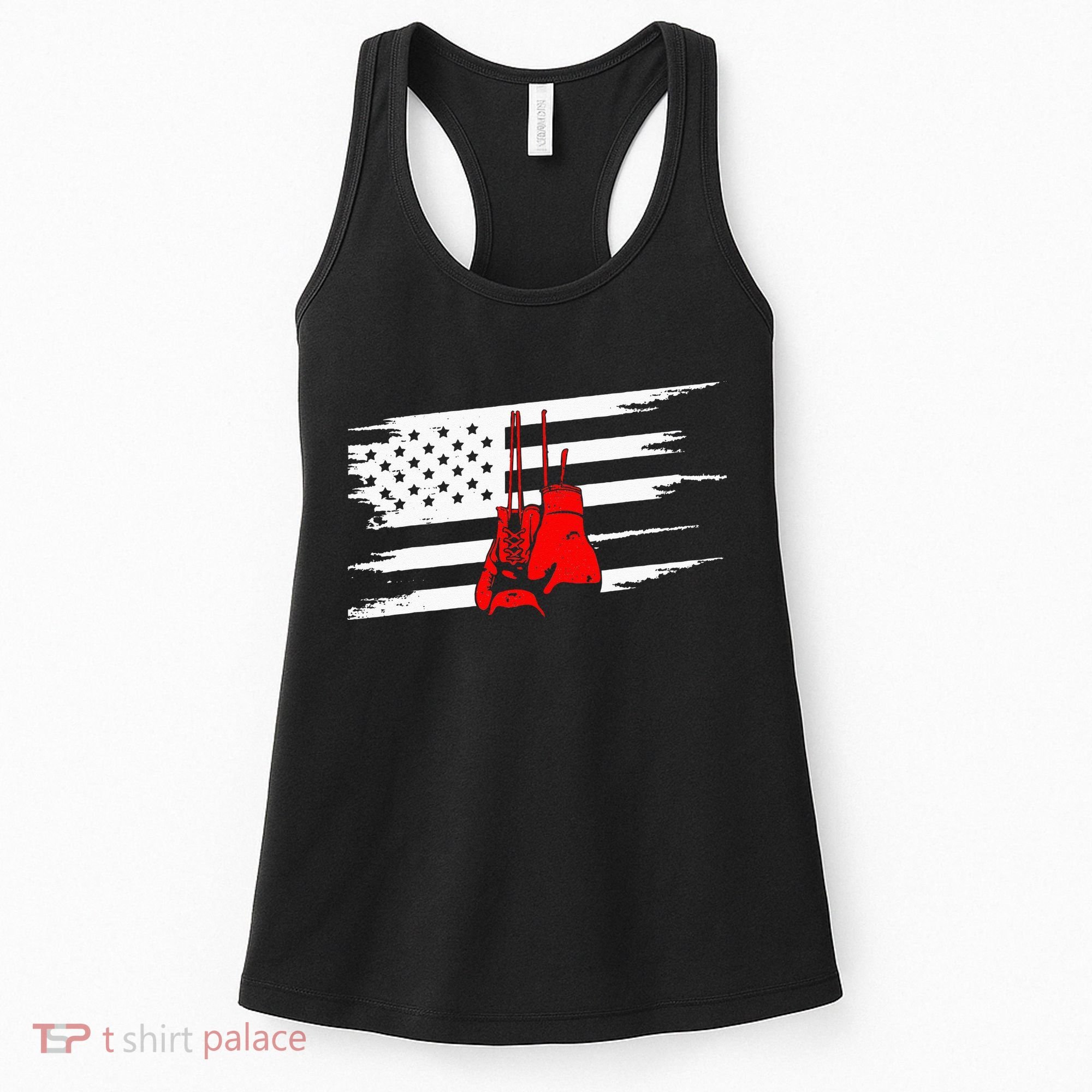 American Flag Boxing Apparel Boxing Women's Tank Top