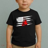 American Flag Boxing Apparel Boxing Toddler T-Shirt thumb 2