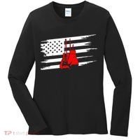 American Flag Boxing Apparel Boxing Women's Long Sleeve Shirt thumb 0