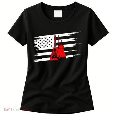 American Flag Boxing Apparel Boxing Women's T-Shirt