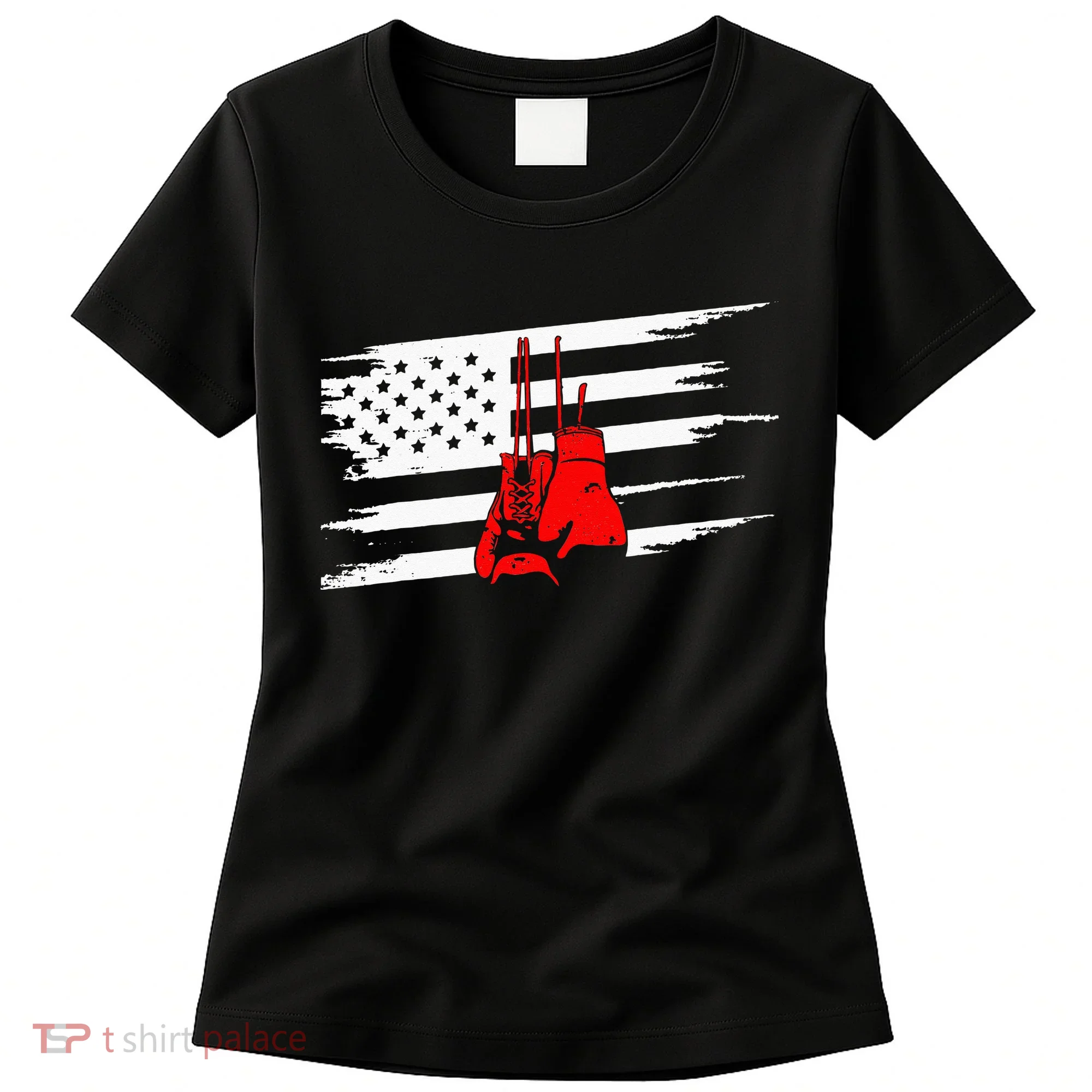 American Flag Boxing Apparel Boxing Women's T-Shirt