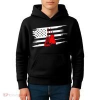 American Flag Boxing Apparel Boxing Kids Hoodie thumb 4