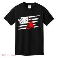 American Flag Boxing Apparel Boxing Kids T-Shirt thumb 0