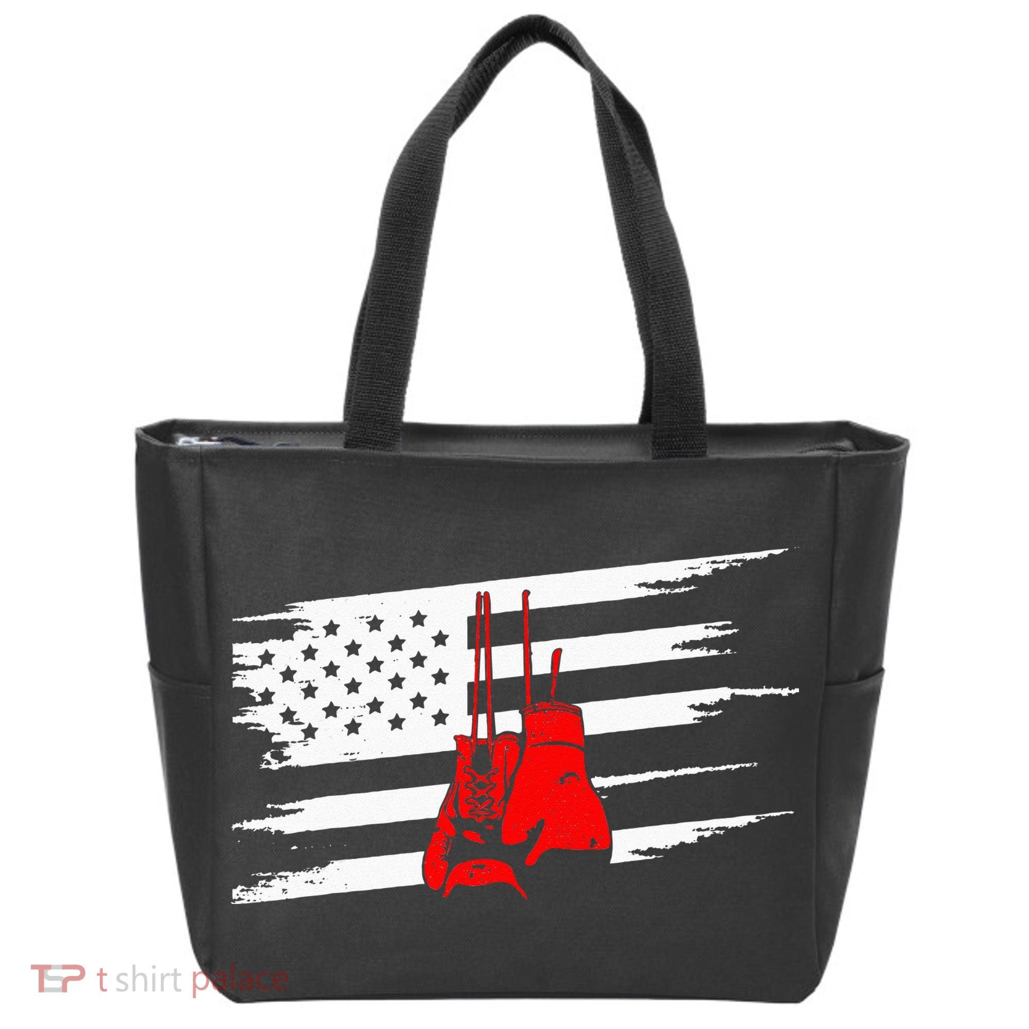 American Flag Boxing Apparel Boxing Tote Bag