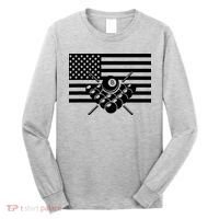 American Flag Billiards Billiards Long Sleeve Shirt thumb 0