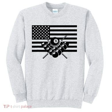American Flag Billiards Billiards Sweatshirt