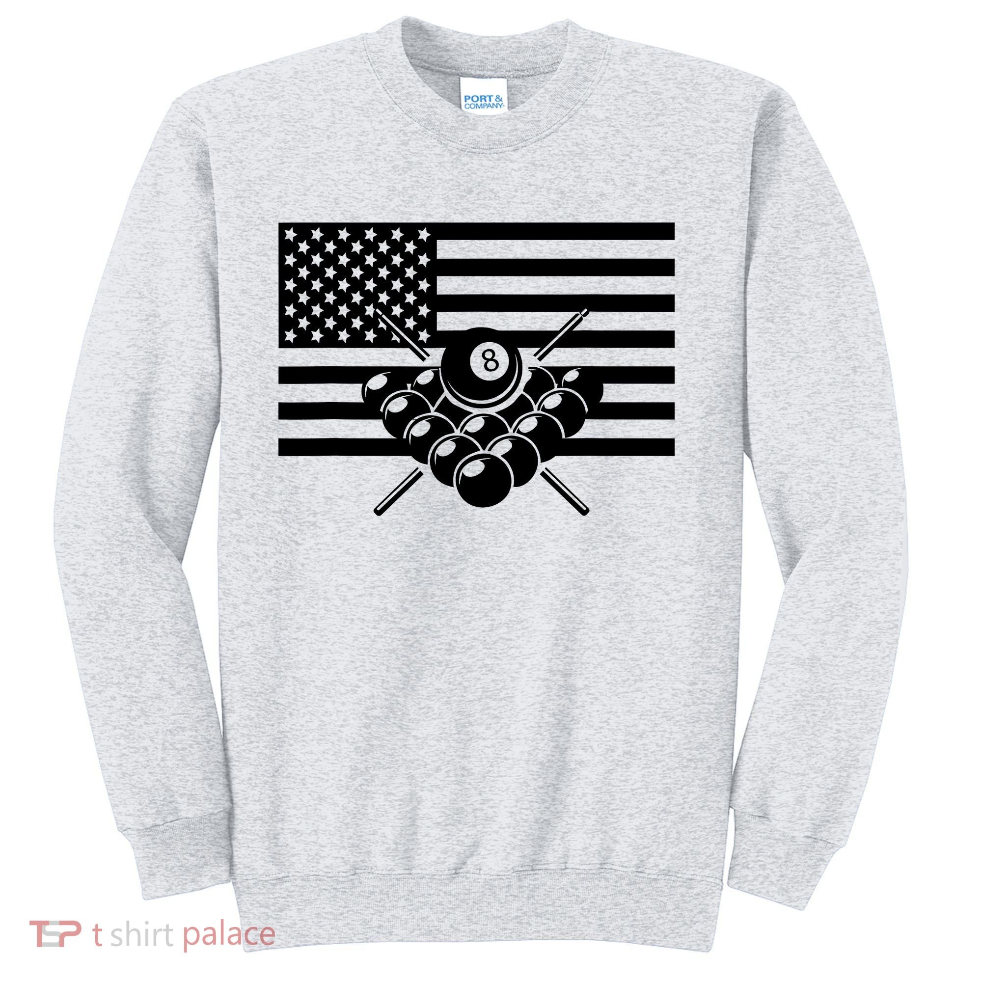 American Flag Billiards Billiards Sweatshirt