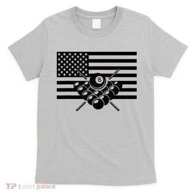 American Flag Billiards Billiards T-Shirt