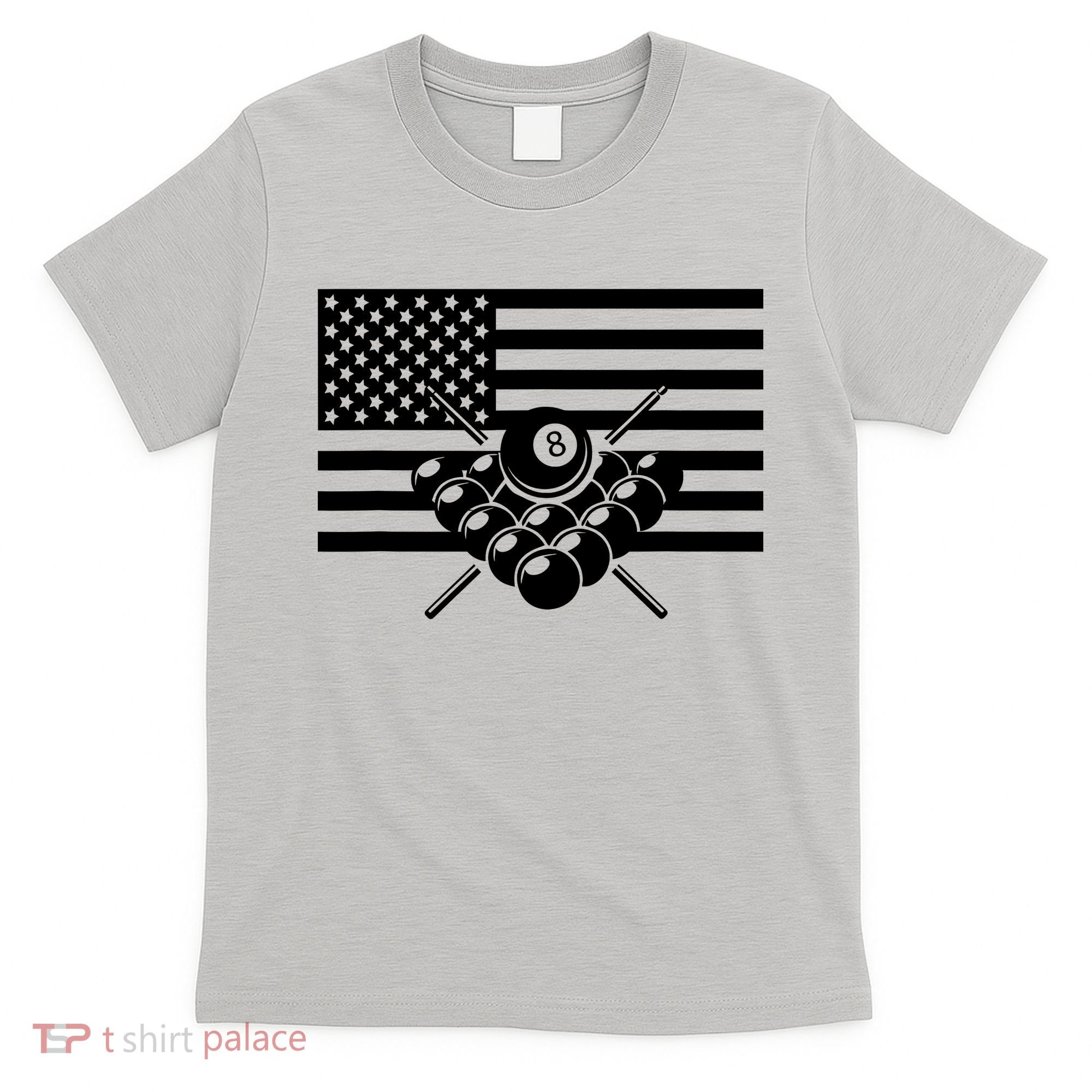 American Flag Billiards Billiards T-Shirt