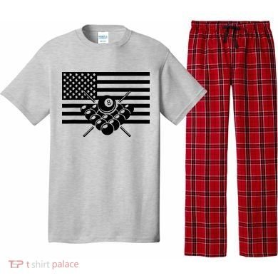 American Flag Billiards Billiards Pajama Set