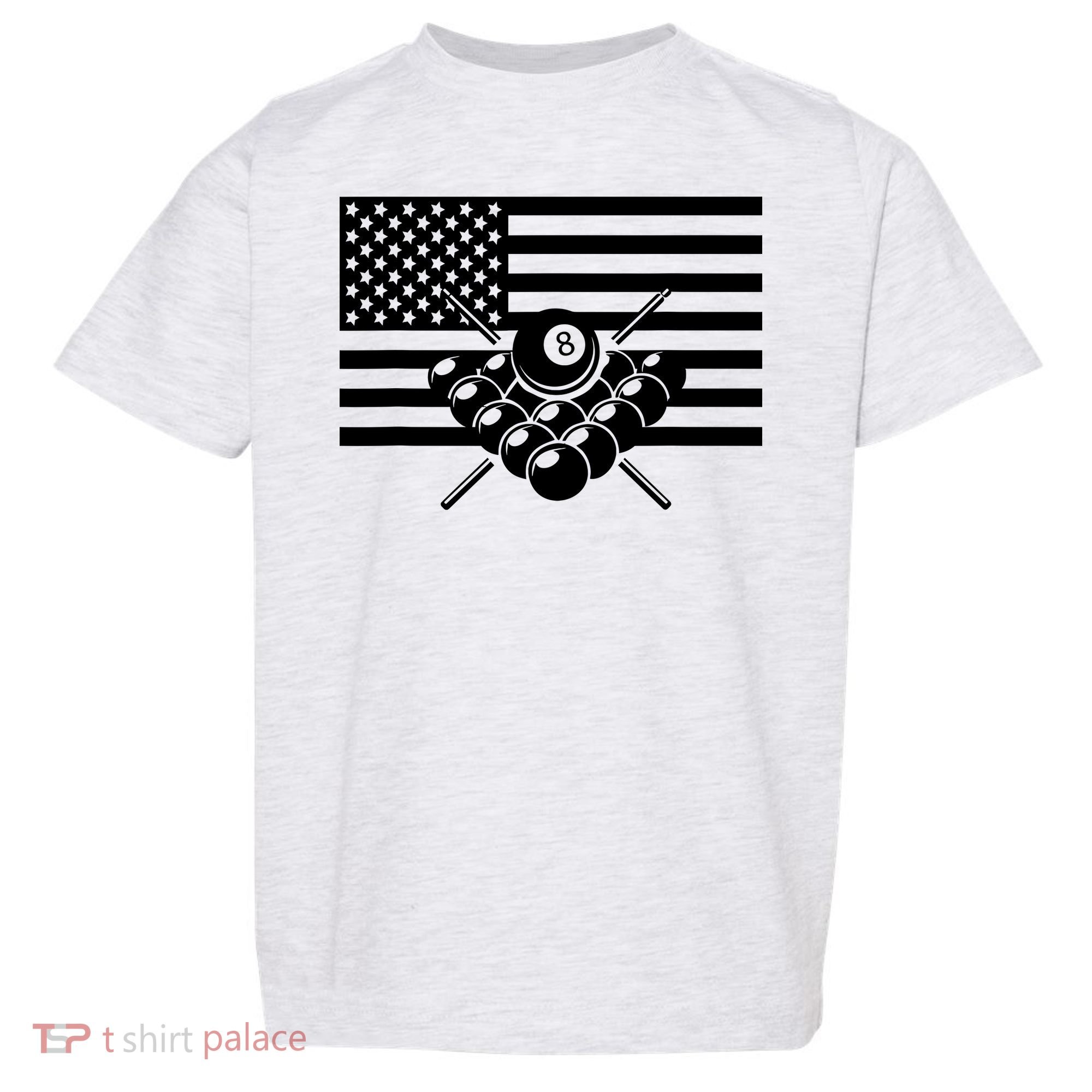 American Flag Billiards Billiards Toddler T-Shirt